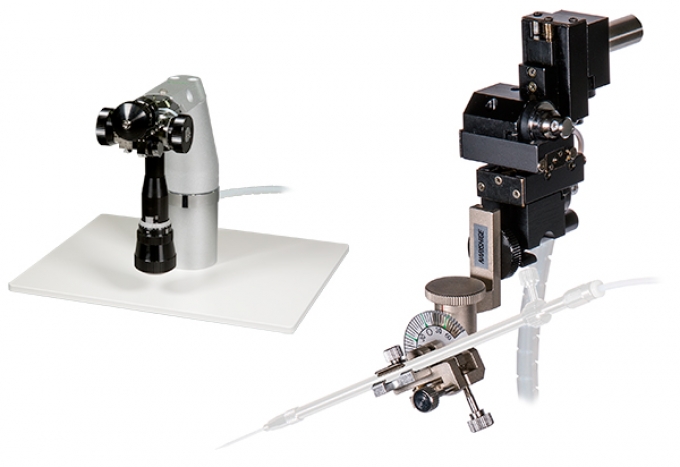 MMO-4 Micromanipulateur 3 axes à huile