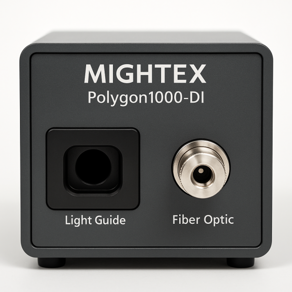 Photo stimulateurs polygon 1000-DI pour guide lumière et fibre