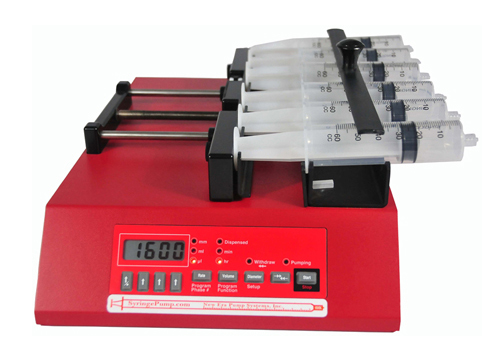Pompe programmable 6 seringues NE-1600