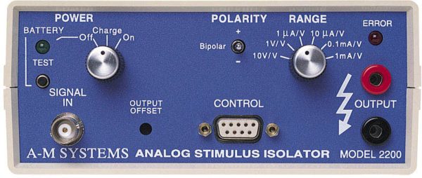 Analog Stimulus Isolator Model 2200