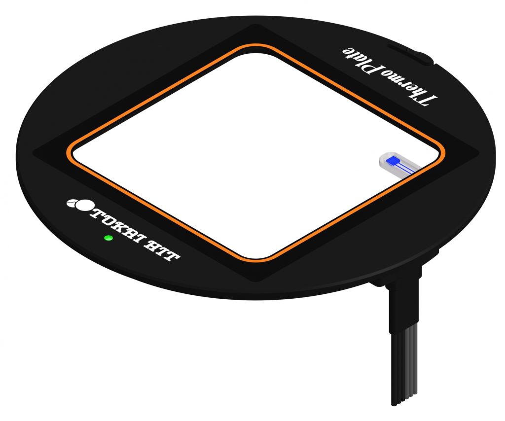 Platine chauffante TOKAI pour microscope NIKON Ti