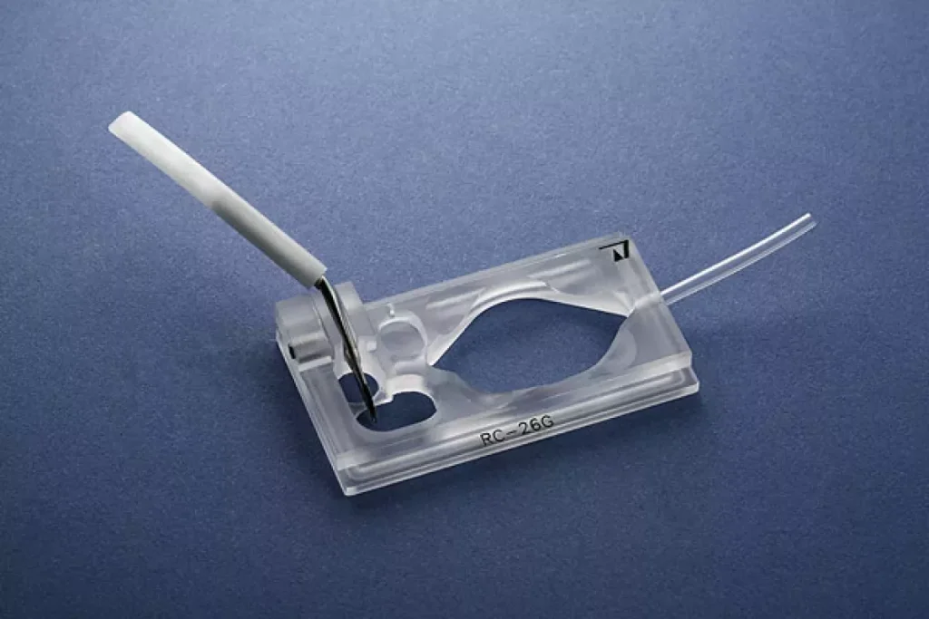 Chambres d'enregistrement pour patch-clamp RC-26, RC-26G WARNER